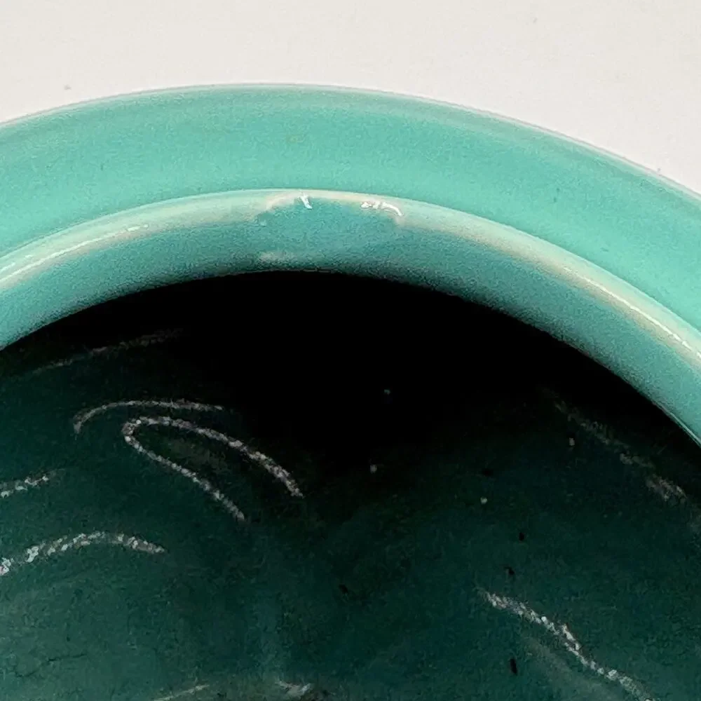 Fiesta 44 oz Ceramic Teapot Teal Green Ring Handle Fiestaware - No Lid